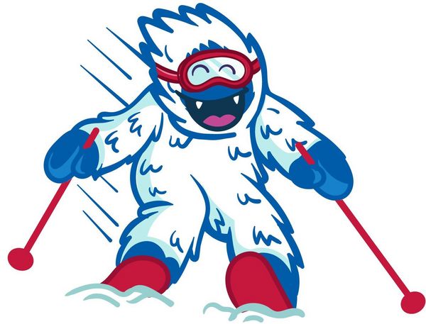 Schneewutzel - das Maskottchen der Skischule Hinterthal 